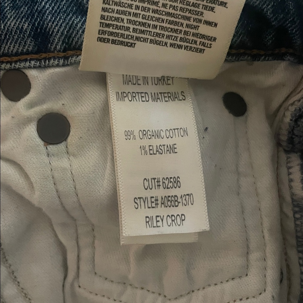 AGOLDE Riley Jeans size 24 - Picture 4 of 4